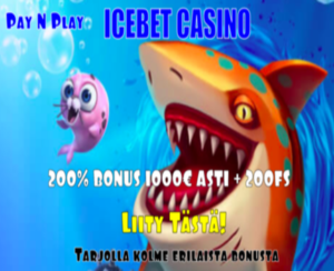 Icebet casino non sticky bonuksella, iso talletusbonus 200% bonuksella
