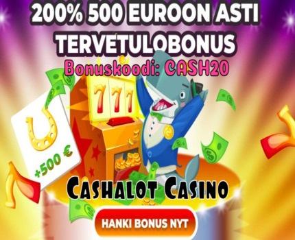 cashalot casino 200% bonus-isot kasinobonukset-200 talletusbonus
