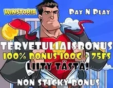 winstoria paynplay casino 100 talletusbonus-curacao lisenssi-non sticky bonus