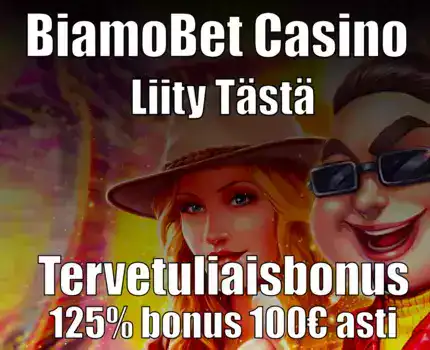 BiamoBet casino banner-paras kasinobonus