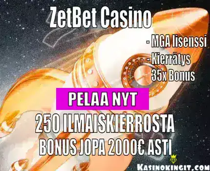 ZetBet casino logo-kasinoarvostelu sivustolta kasinokingit.com