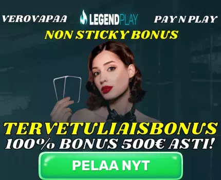 legendplay 100% bonus 500€ asti
