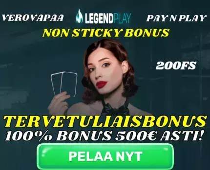 legendplay logo 100% bonus 500€ asti