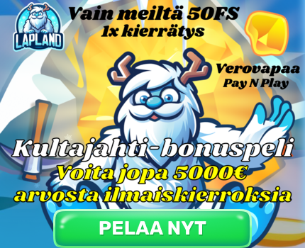 lapland logo kultajahti bonuspeli